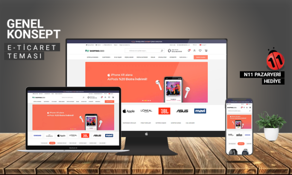 E-Ticaret  Konsept 1